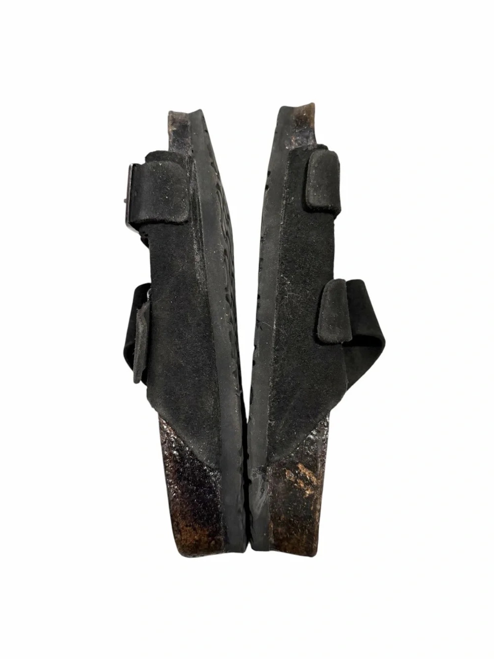Birkenstock Arizona Black Suede Sandals